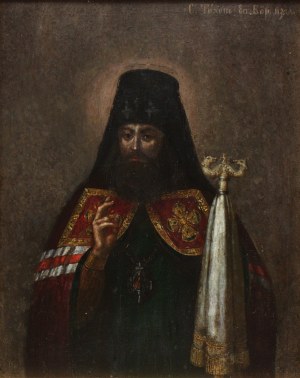 Ikona - Św. Tichon, Rosja, XIX/XX w.
