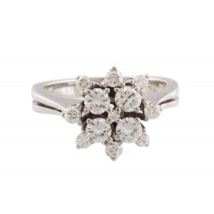 Diamond ring, contemporary