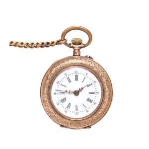 Women's pocket watch, 19th/20th century.