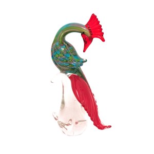 Figure of a bird of paradise, Murano