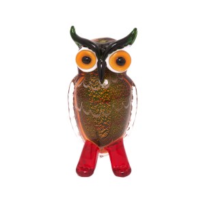 Owl figurine, Murano