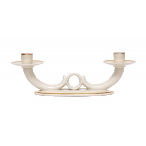 Two arm candle holder, Rosenthal