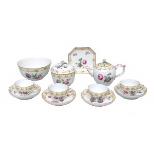 Tea service for 4 persons, KPM Berlin