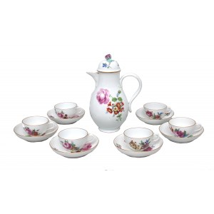 Coffee service for 6 persons, Meissen