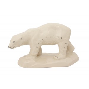Polar bear statue
