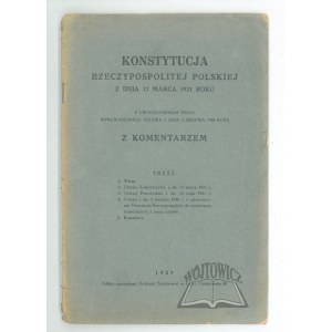 KONSTYTUCJA Rzeczypospolitej Polskiej z dnia 17 marca 1921 roku