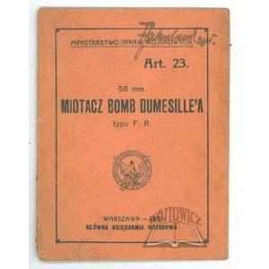 MIOTACZ bomb Dumesille'a typu F. R.