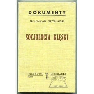 BIEŃKOWSKI Władysław, Socjologia klęski