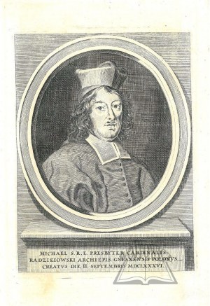 RADZIEJOWSKI Michał Stefan (1645-1705), prymas Polski.