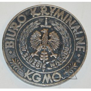 MEDAL Biuro Kryminalne KGMO.