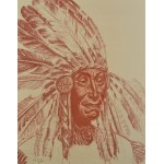 Bolesław CYBIS (1895-1957), „Teka Folio One of American Indian Drawin”