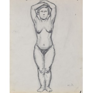 Hanna RUDZKA-CYBISOWA (1897-1988), Akt stojący, lata 20. XX w.