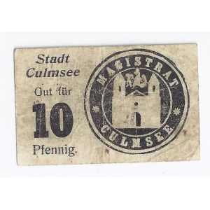 Chełmża (Culmsee), bon, 10 fnigów, b.d.