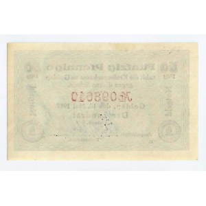 Gołdap, bon, 50 fenigów, 10 maja 1917