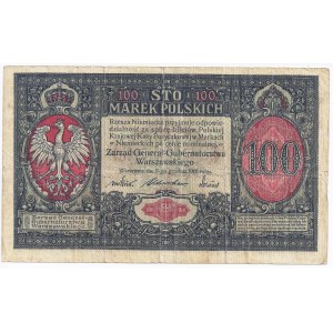 100 marek, 1916, generał