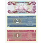 Świat (Antyle Holenderskie, Bahama, Tajlandia), zestaw 6 banknotów