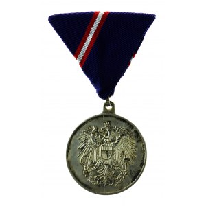 Austria, medal za Zasługi dla Obronności Kraju, wersja srebrna