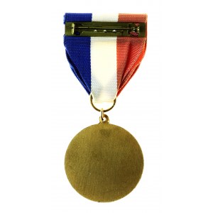 Francja, medal sportowy, YMCA, wersja złota