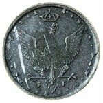 zestaw 3 monet: 5,10 i 20 fenigów 1917