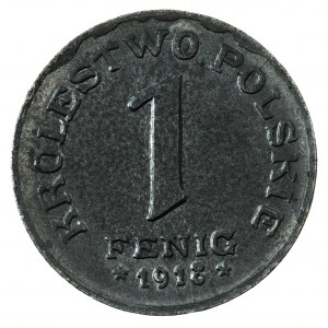 1 fenig, 1918