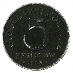 5 fenigów, 1918