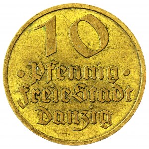 10 fenigów, 1932, dorsz
