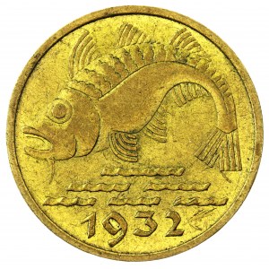 10 fenigów, 1932, dorsz