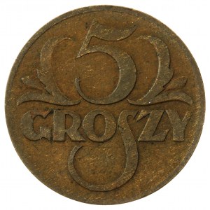 5 groszy, 1934, R