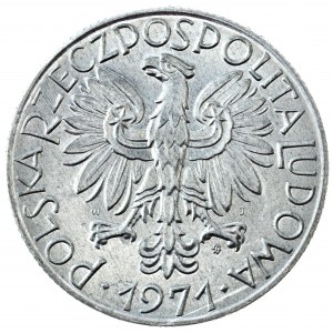 5 zł, 1971, Rybak