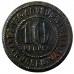 Czechy, VRBNO (Würbenthal), zestaw monet zastępczych (3 sztuki)