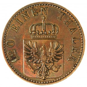Niemcy, 3 fenigi 1867, A-Berlin