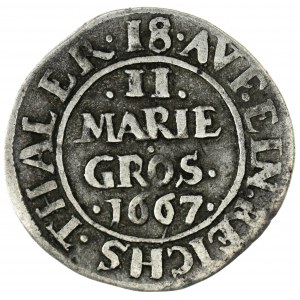 Niemcy, 2 Mmariengroschen, 1667, Osnabr ü ck