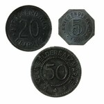 zestaw 6 notgelgów, Niemcy, monety
