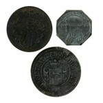 zestaw 6 notgelgów, Niemcy, monety