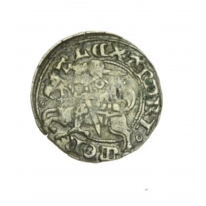 ALEXANDER JAGIELLOÑCZYK (1501-1505) Lithuanian half-penny with an error