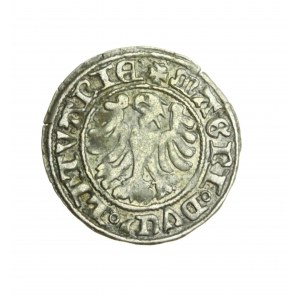 ALEXANDER JAGIELLOÑCZYK (1501-1505) Lithuanian half-penny with an error