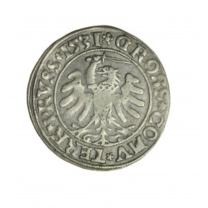 ZYGMUNT I THE OLD (1506-1548) Prussian penny 1531