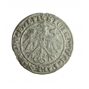 ZYGMUNT I THE OLD (1506-1548) Lithuanian penny of the year 15-36, R5?