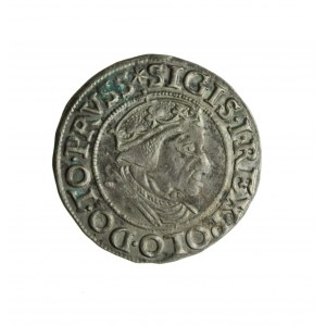 ZYGMUNT I THE OLD (1506-1548) Gdansk penny 1538