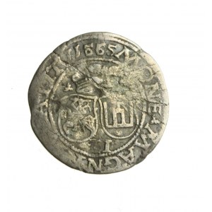 ZYGMUNT II AUGUST (1544-1572) dwugrosz litewski 1565 !!! R5