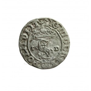 ZYGMUNT III WAZA (1587-1632) szeląg olkuski 1590 I-D, R1