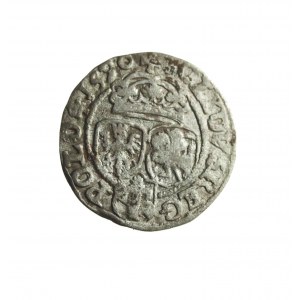 ZYGMUNT III WAZA (1587-1632) Olkusz sheląg 1590 I-D, R1