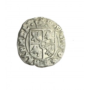 ZYGMUNT III WAZA, Kronen-Halbspur von Krakau 1615 Haken, R