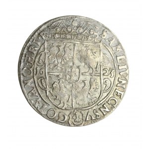 ZYGMUNT III WAZA, piękny ort koronny 1623