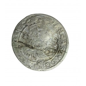 JAN KAZIMIERZ (1648-1668) sixpence with dominion punch, rare!