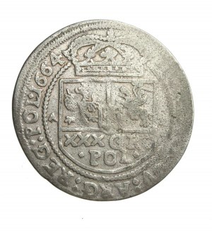 JAN KAZIMIERZ (1648-1668) tymf koronny 1664