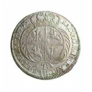 AUGUST III (1733-1763) tymf koronny 1753