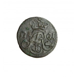 AUGUST III (1733-1763) 1761 Torun jewel, rare R1