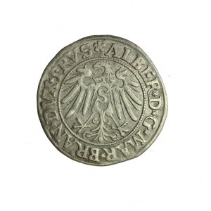 PRUSKIE KSIĘSTWO LENNE, Albrecht Hohenzollern, grosz 1533