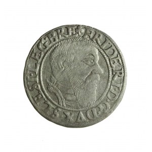ŚLĄSK, KS. LEGNICKO-BRZESKO-WOŁOWSKIE, Fryderyk II, grosz 1545 R